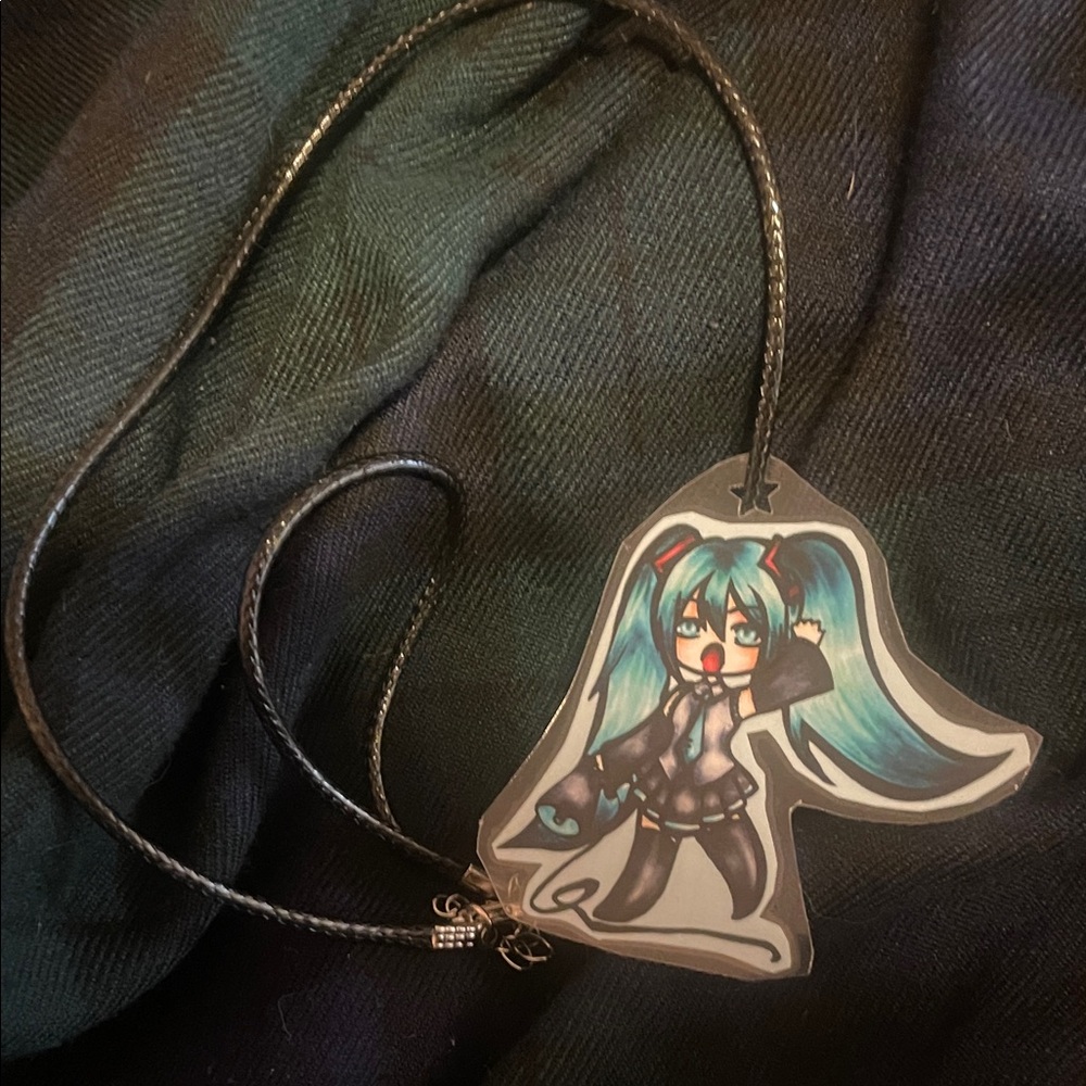 10/$10 Vocaloid Hatsune Miku One of A Kind Necklace